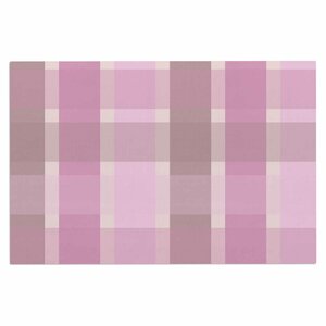 Afe Images Pastel Plaid Illustration Doormat