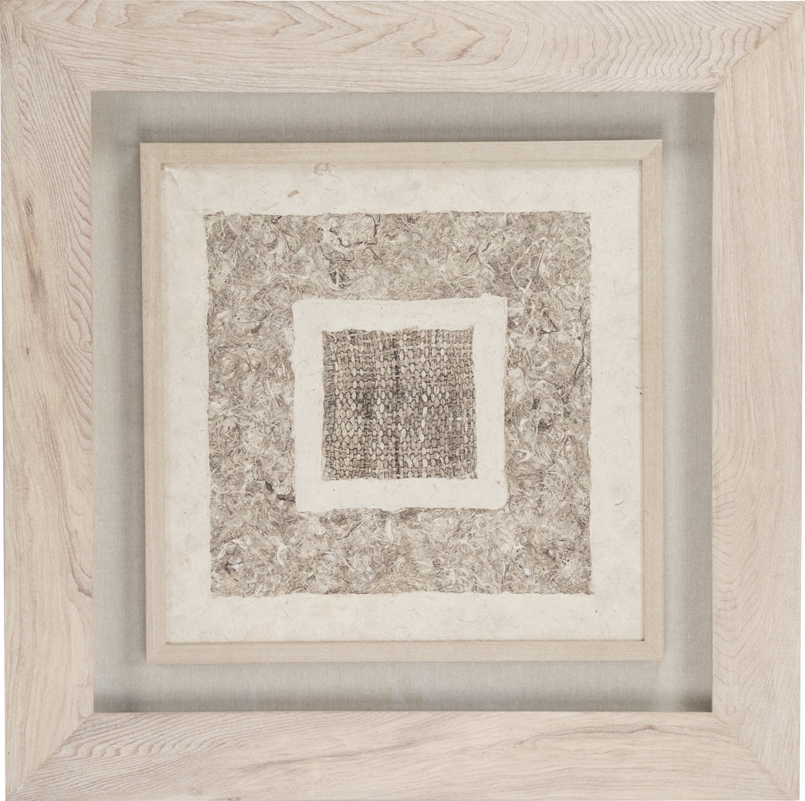 Zentique Abstract Paper Framed Art - Shadowbox Print | Wayfair