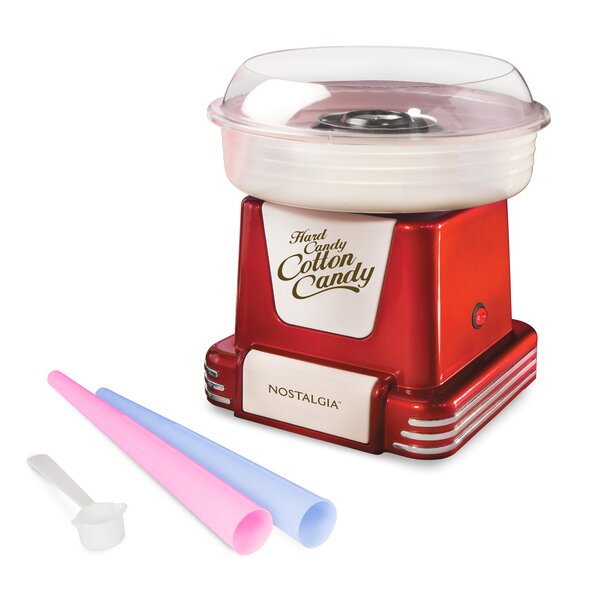 Electircial Candyfloss Making Machine Home Cotton Sugar Candy Floss Maker Party DIY Kids Gift for Birthdays,Weddings,New Years,Family Party White