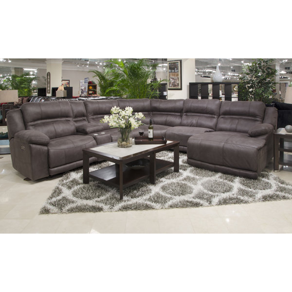 Braxton Reclining Sectional Wayfair