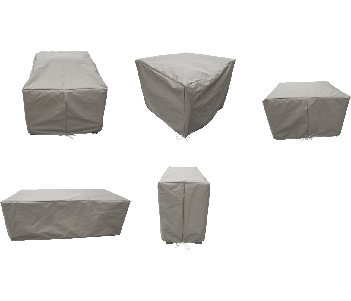 Sol 72 Outdoor Fairfield 13 Piece Water Resistant Patio Furniture Cover Set Wayfair Ca