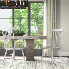 White Wood Kitchen Dining Chairs You Ll Love In 2021 Wayfair