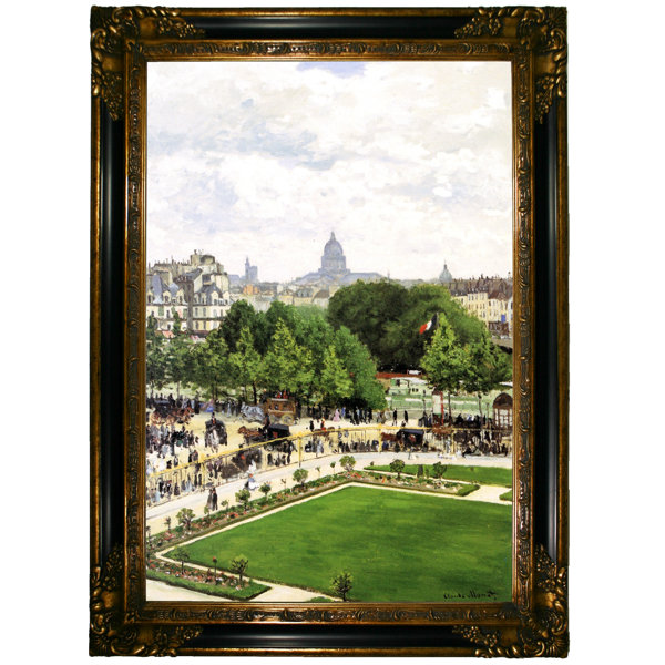 Vault W Artwork 'Garden of the Princess' by Claude Monet ...