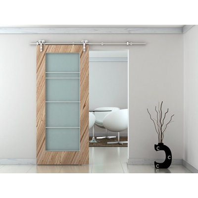 Standard Single Barn Door Hardware Kit Custom Service Hardware Track Length 7825 in