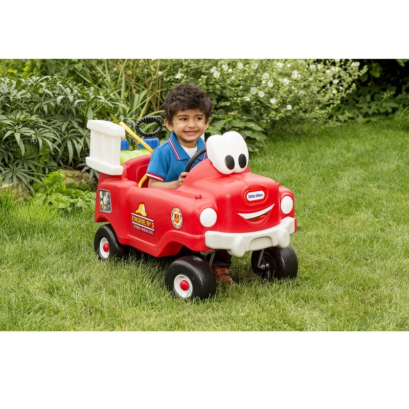 little tikes spray and rescue fire truck