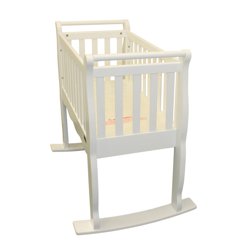 green frog baby bassinet