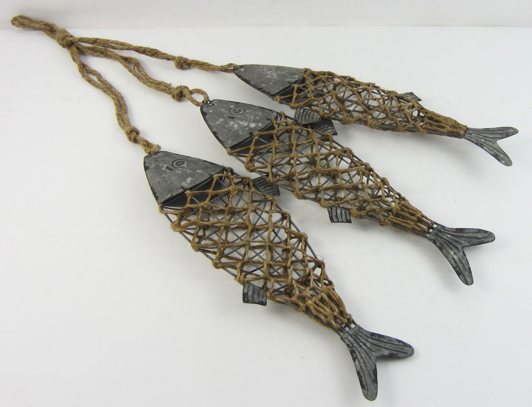Metal Fish Wall Decor firefly home collection hanging fish wall decor & reviews | wayfair Metal Fish Wall Decor firefly home collection hanging fish wall decor & reviews | wayfair