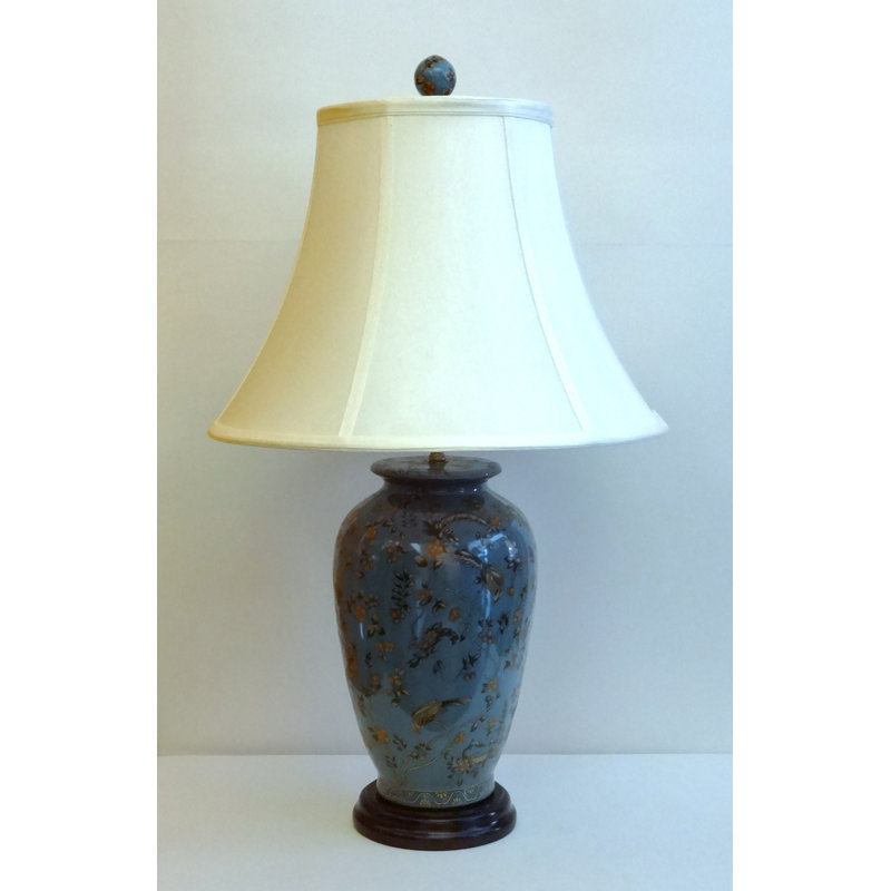 wayfair blue table lamps