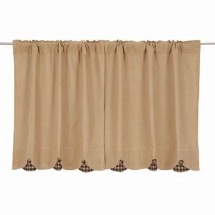 Burlap Cafe Curtains Wayfair Quickview