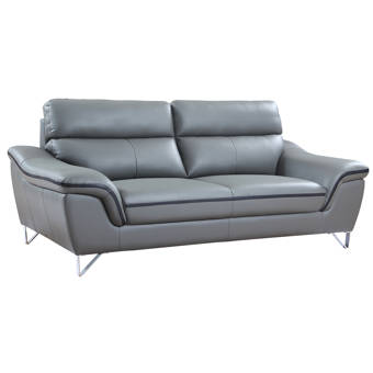 One Allium Way Bodil 70 Recessed Arm Sofa Wayfair