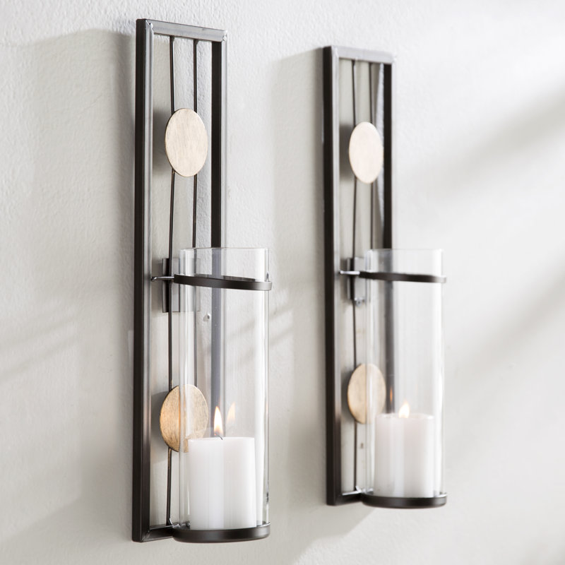 Brayden Studio Contemporary Wall Sconce Candle Holder Reviews Contemporary Wall Sconce Candle Holder