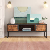 gutierrez tv stand on Ivy Bronx Gutierrez Tv Stand For Tvs Up To 60 Reviews Wayfair