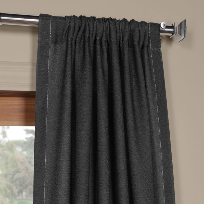 Mercury Row Winterbourne Synthetic Semi Sheer Rod Pocket Single