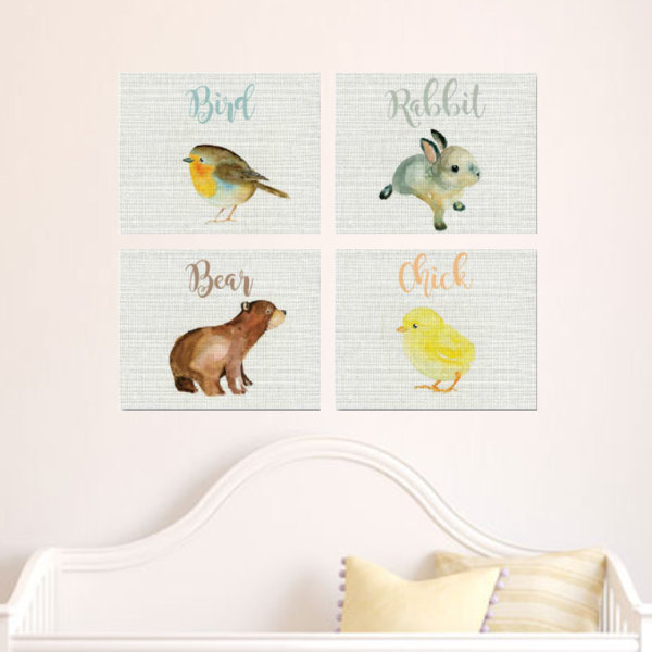 baby animal framed prints
