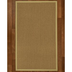 Loehr Hand Woven Brown Area Rug