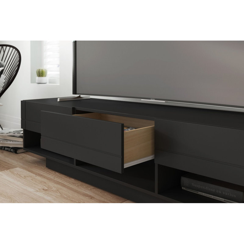 Ebern Designs Ozlem Tv Stand For Tvs Up To 78 Inches Wayfair