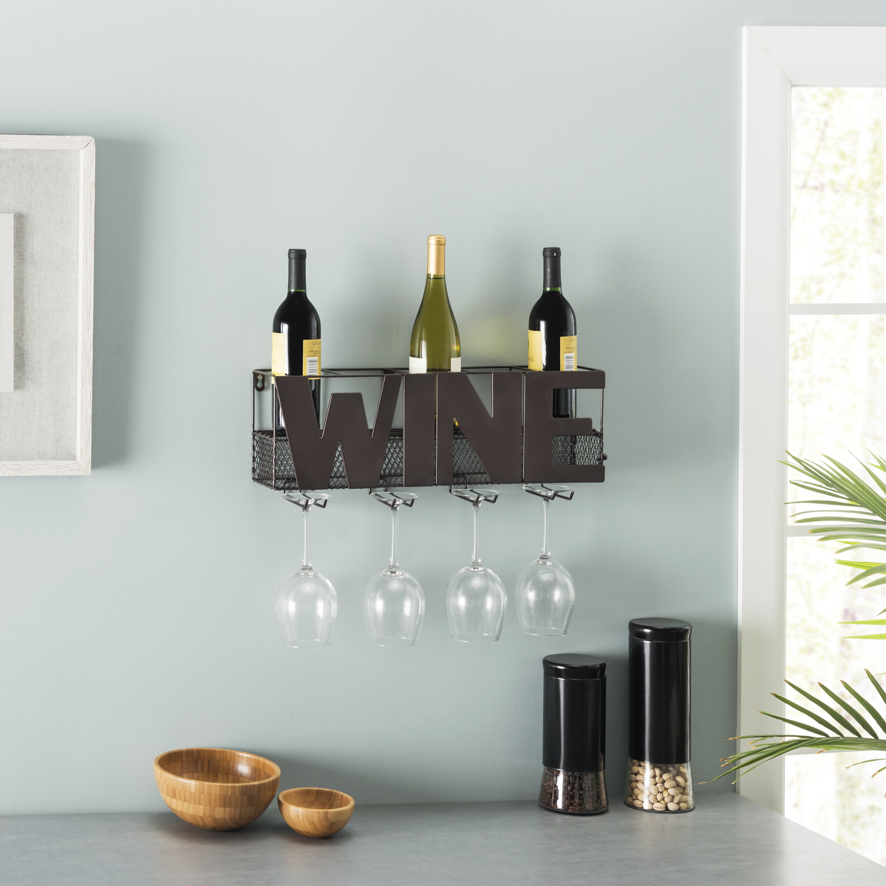 Decorative Wall Wine Rack
