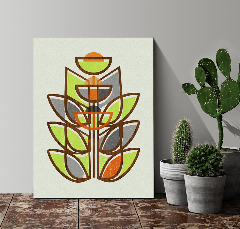 Greenbox Art Modern Topiary Iv By Linda Ketelhut Graphic Art On