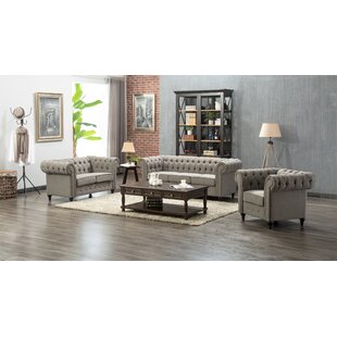 Teressa 3 Piece Living Room Set by Darby Home Co