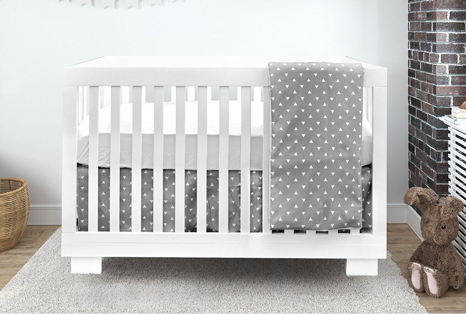 Harriet Bee Ila 4 In 1 Convertible Crib Reviews Wayfair Ca