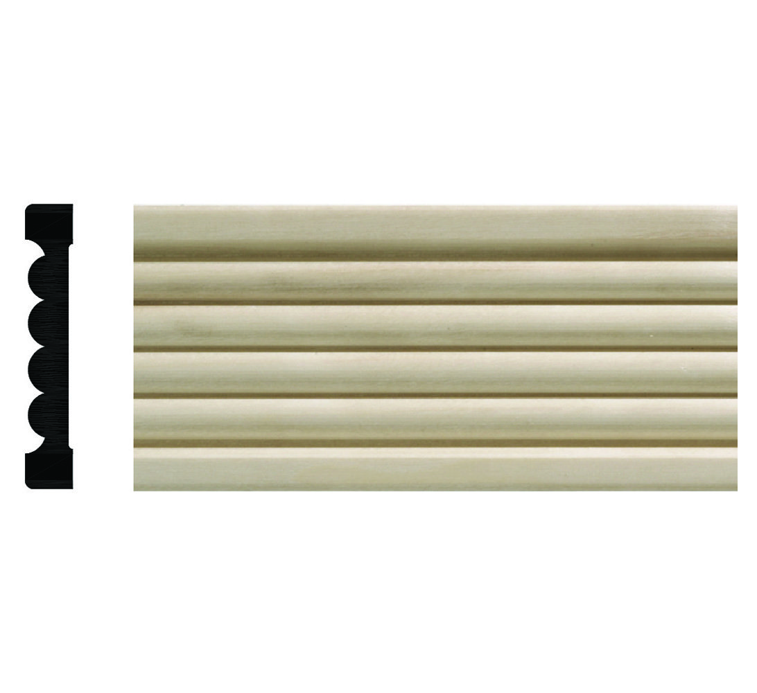 Hardwood Beaded Door And Window Moulding 2 25 H X 84 W 0 38 D Casing Hardwood Beaded Door And Window Moulding 2 25 H X 84 W 0 38 D Casing