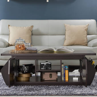 George Oliver Keane Coffee Table With Storage Wayfair