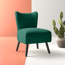 sage green slipper chair