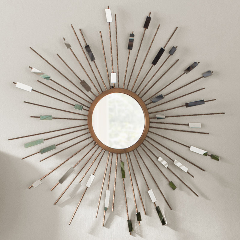 Langley Street Orion Starburst Wall Mirror Reviews Wayfair Orion Starburst Wall Mirror