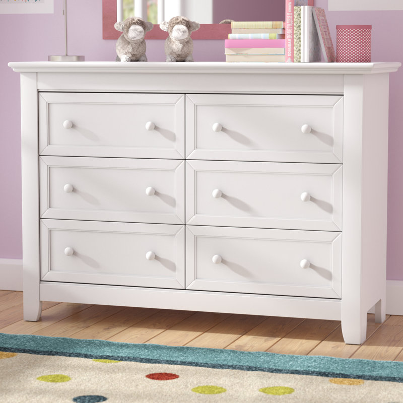 Three Posts Baby Kids Plympton 6 Drawer Double Dresser Reviews