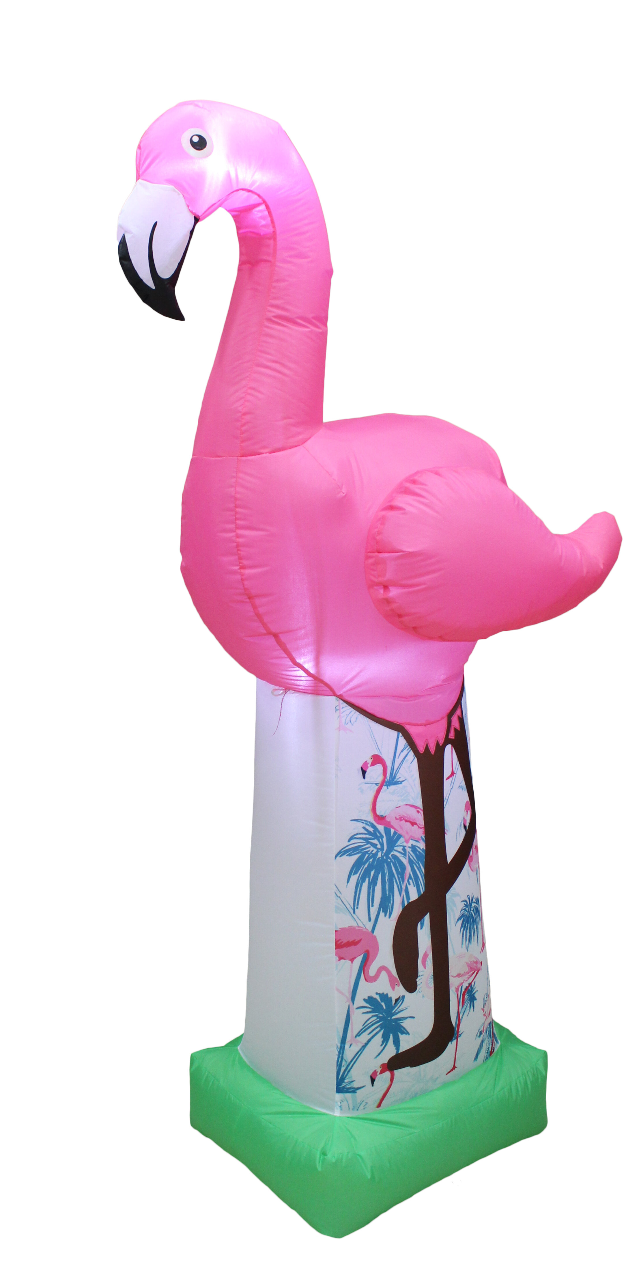 small blow up flamingos