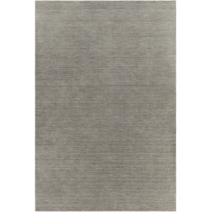 Kai-Chi Textured Contemporary Wool Gray Area Rug