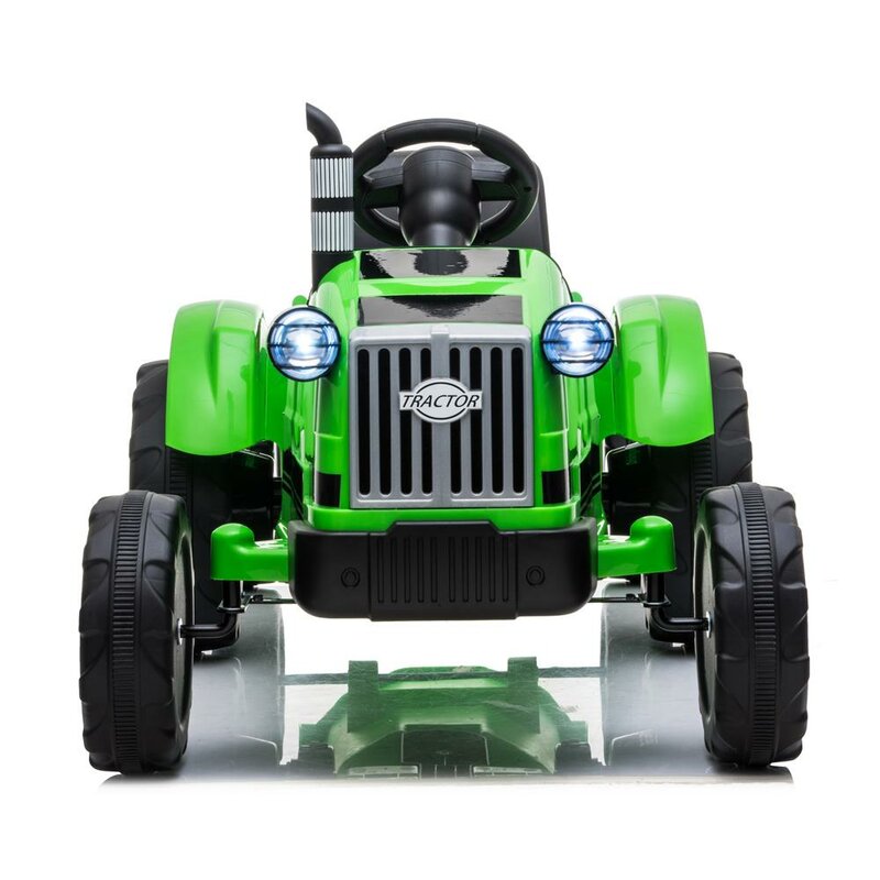 green ride on tractor