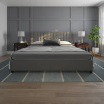 Winston Porter Houchins Tufted Upholstered Low Profile Storage Platform Bed Reviews Wayfair
