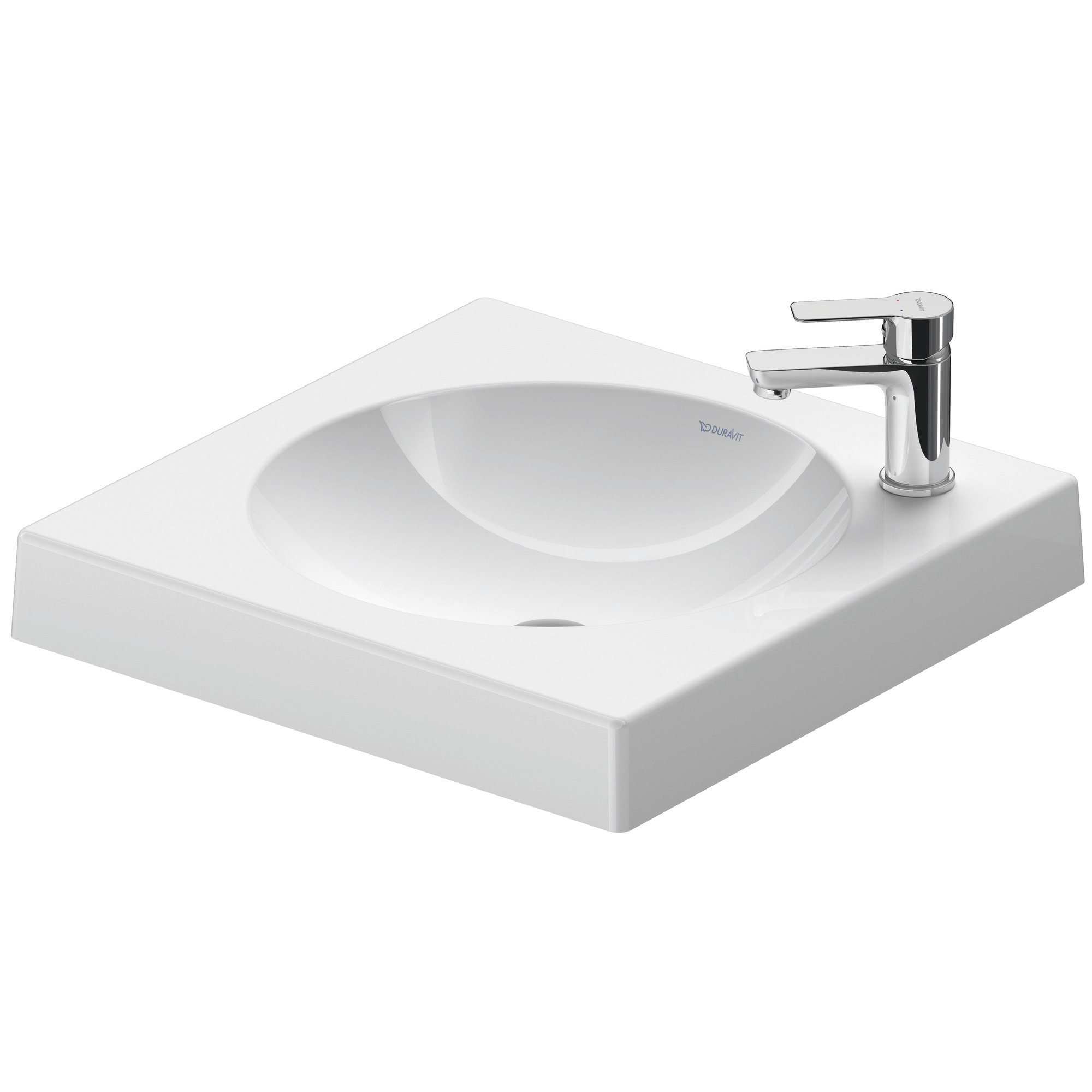 Duravit Architec White Ceramic Rectangular Vessel Bathroom Sink Wayfair