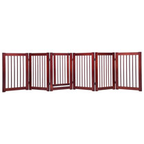 6 panel freestanding gate