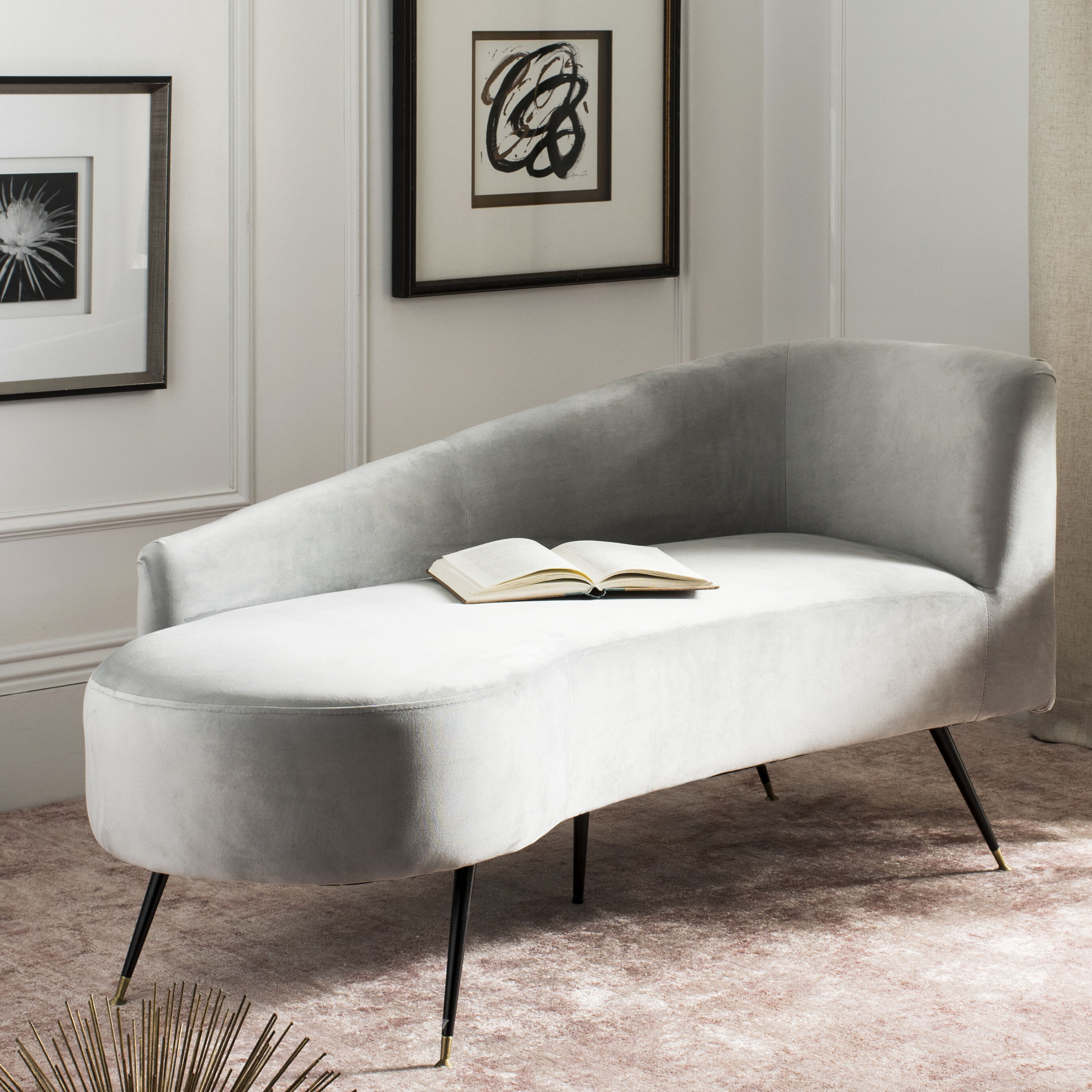 Frankie Upholstered Chaise Lounge
