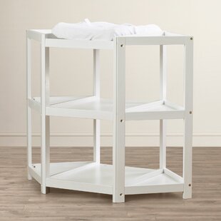 corner baby changing table