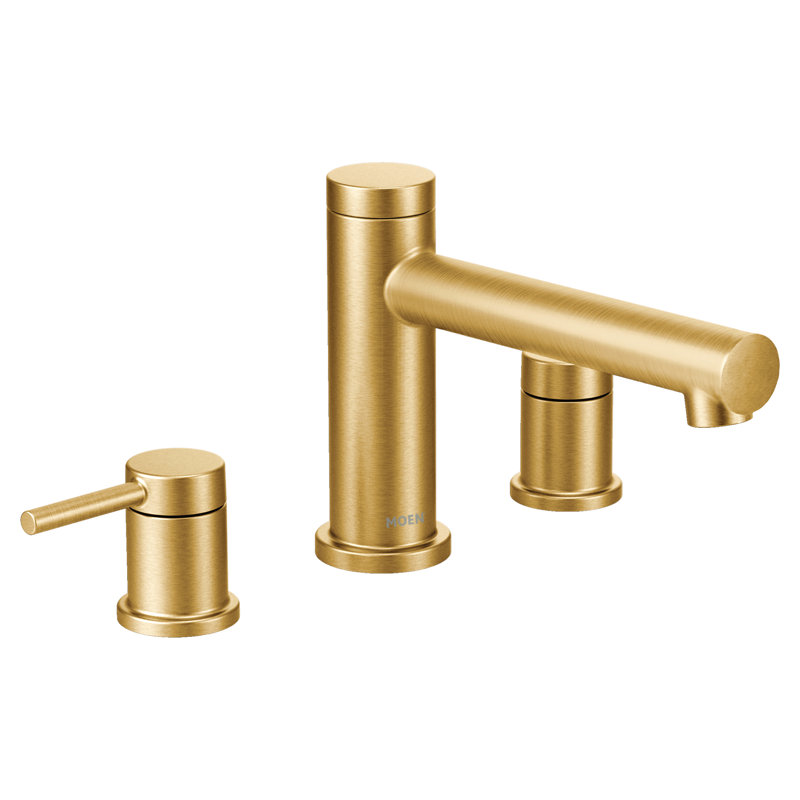 T393bn Moen Align Two Handle Deck Mount Roman Tub Faucet Trim