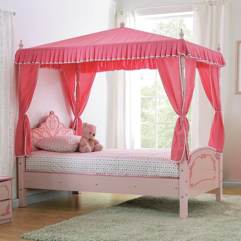 kids canopy bed frame