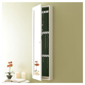 Wall Mirror Jewelry Armoire wall mounted jewelry armoires you'll love | wayfair Wall Mirror Jewelry Armoire wall mounted jewelry armoires you'll love | wayfair