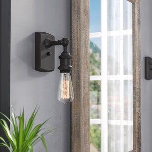 Briele Bare Bulb 1 Light Armed Sconce Briele Bare Bulb 1 Light Armed Sconce