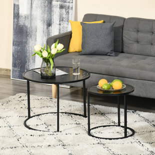 orren ellis abheer floor shelf coffee table