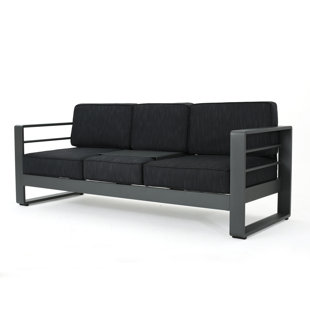Modern Contemporary Aluminum Outdoor Sofa Allmodern