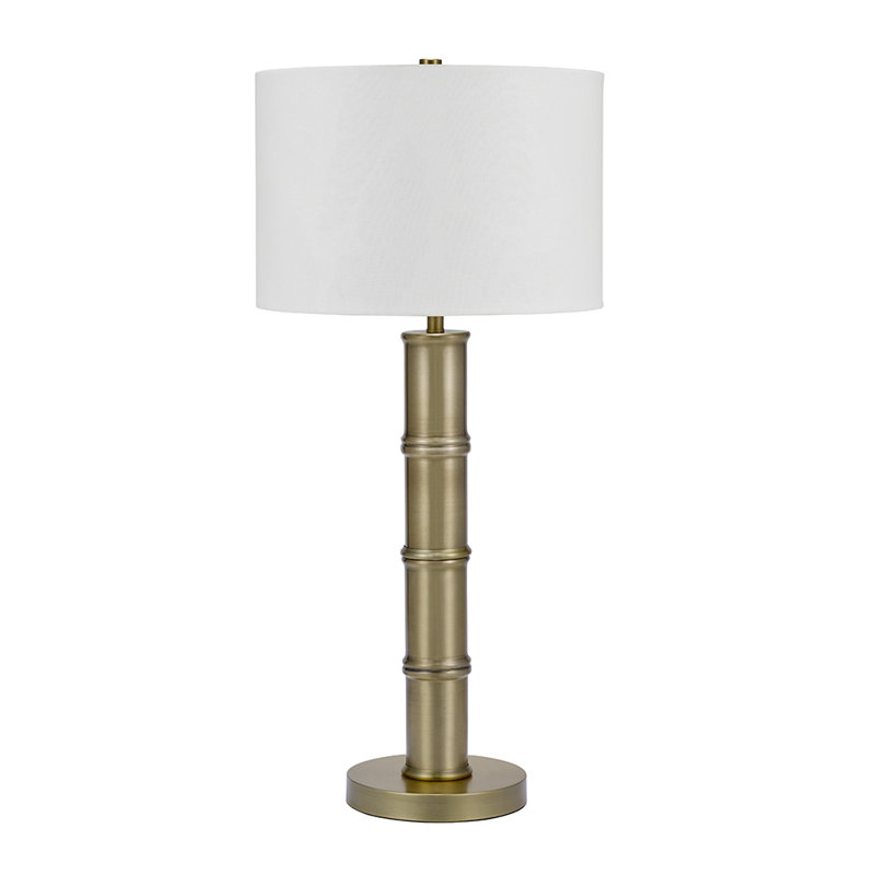 gold bamboo table lamp