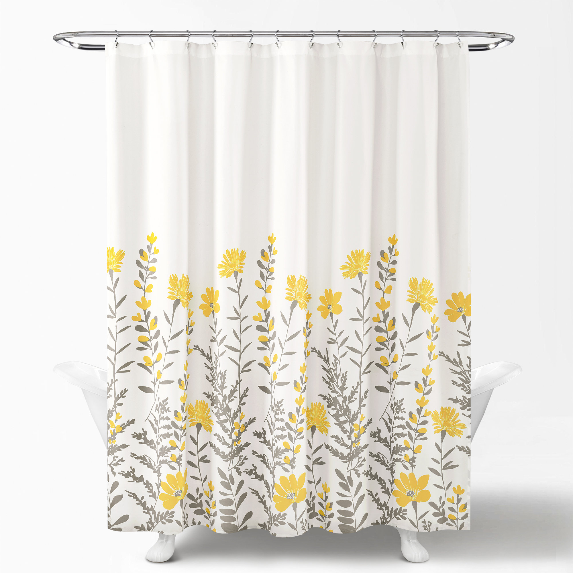 Nature Floral Shower Curtains Shower Liners Free Shipping Over 35 Wayfair