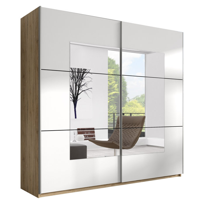Glencoe 2 Sliding Door Wardrobe Armoire Glencoe 2 Sliding Door Wardrobe Armoire