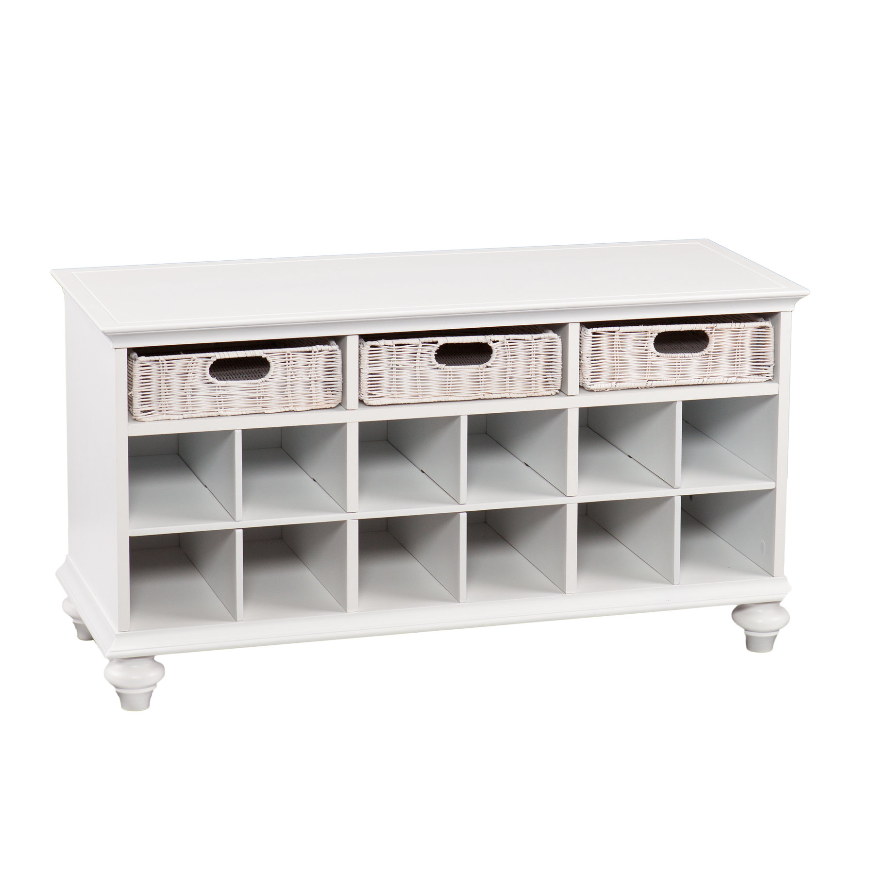 Home Etc Chelmsford Wood Storage Bench Wayfair Co Uk