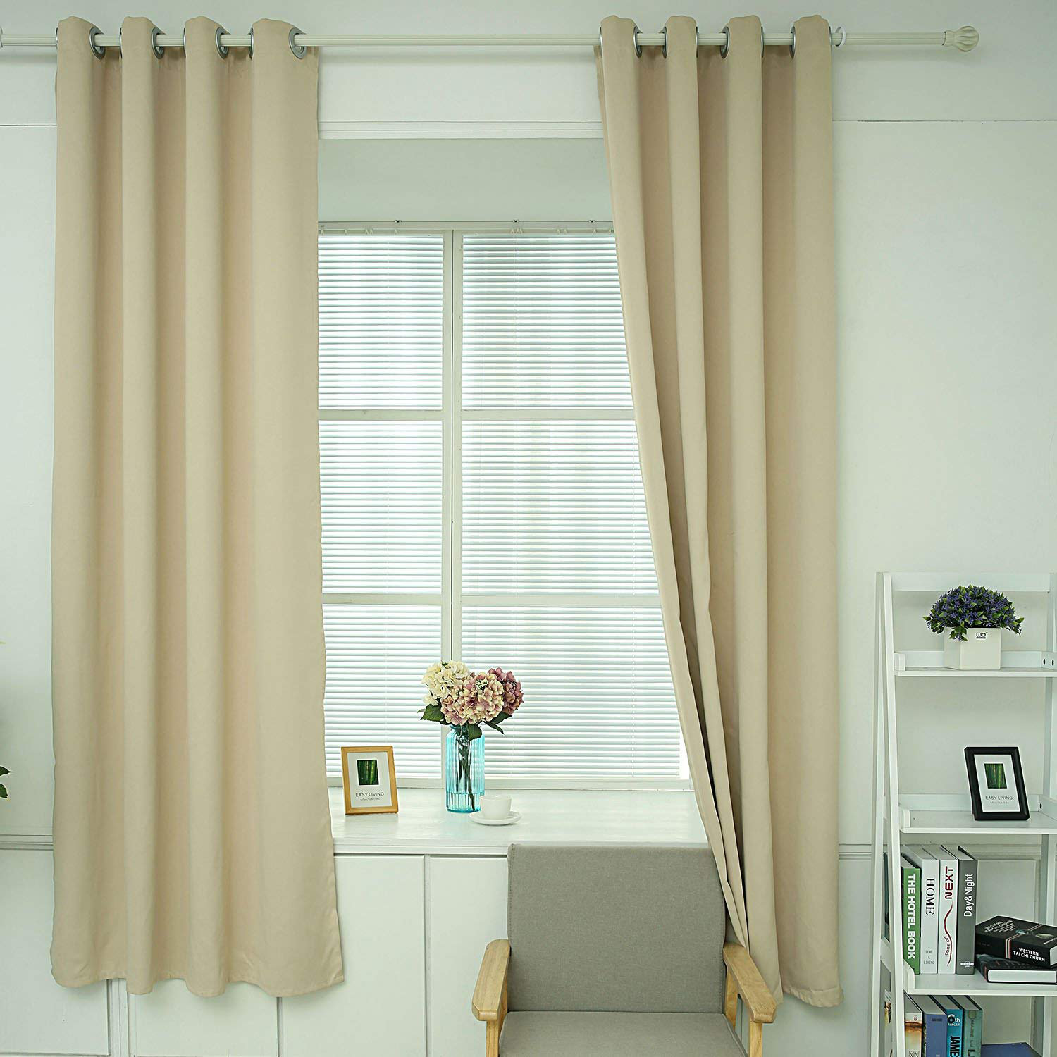 Alcott Hill Io Triple Weave Grommet Room Darkening Thermal Single