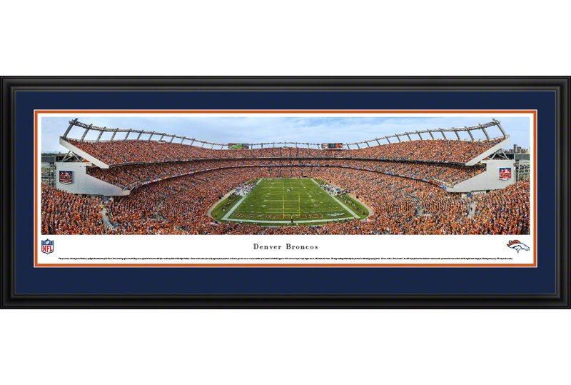 Blakewaypanoramas Nfl Denver Broncos Mile High Stadium By James