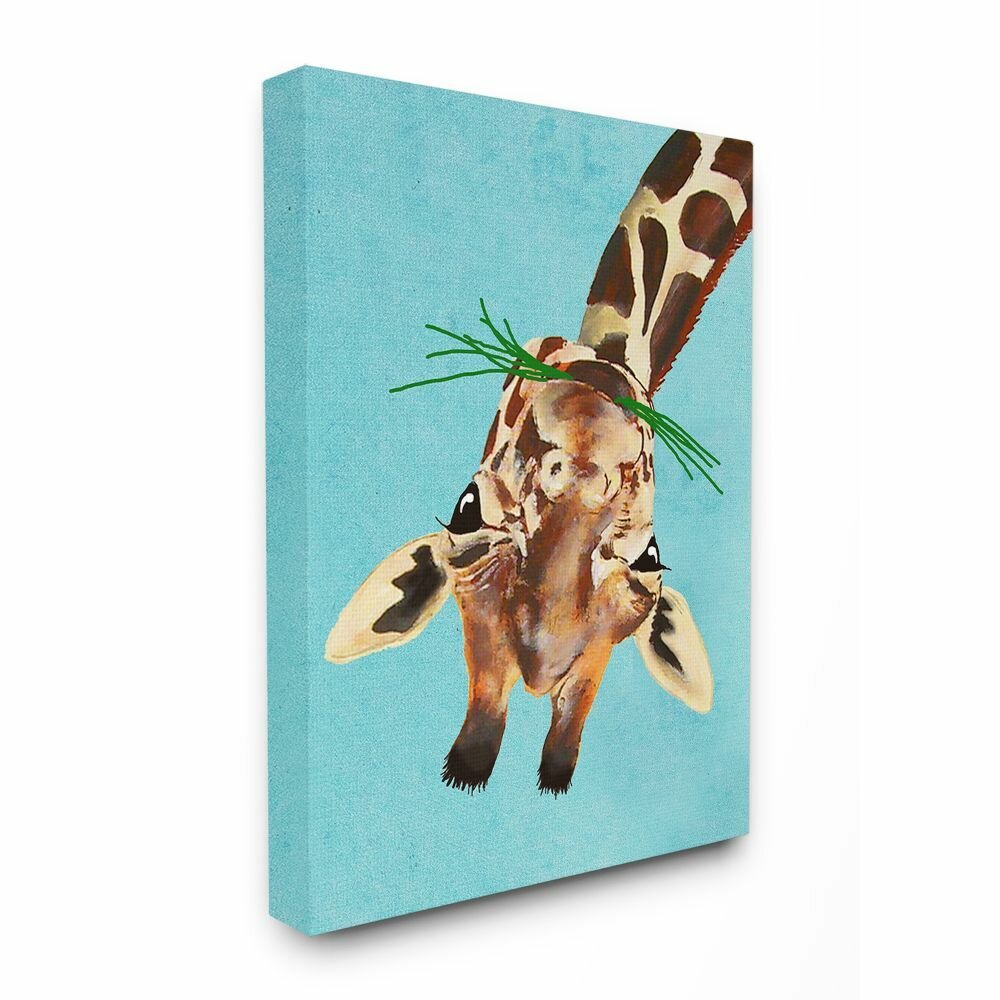 Isabelle & Max™ Tabares Curious Upside Down Giraffe Kids Wall Décor